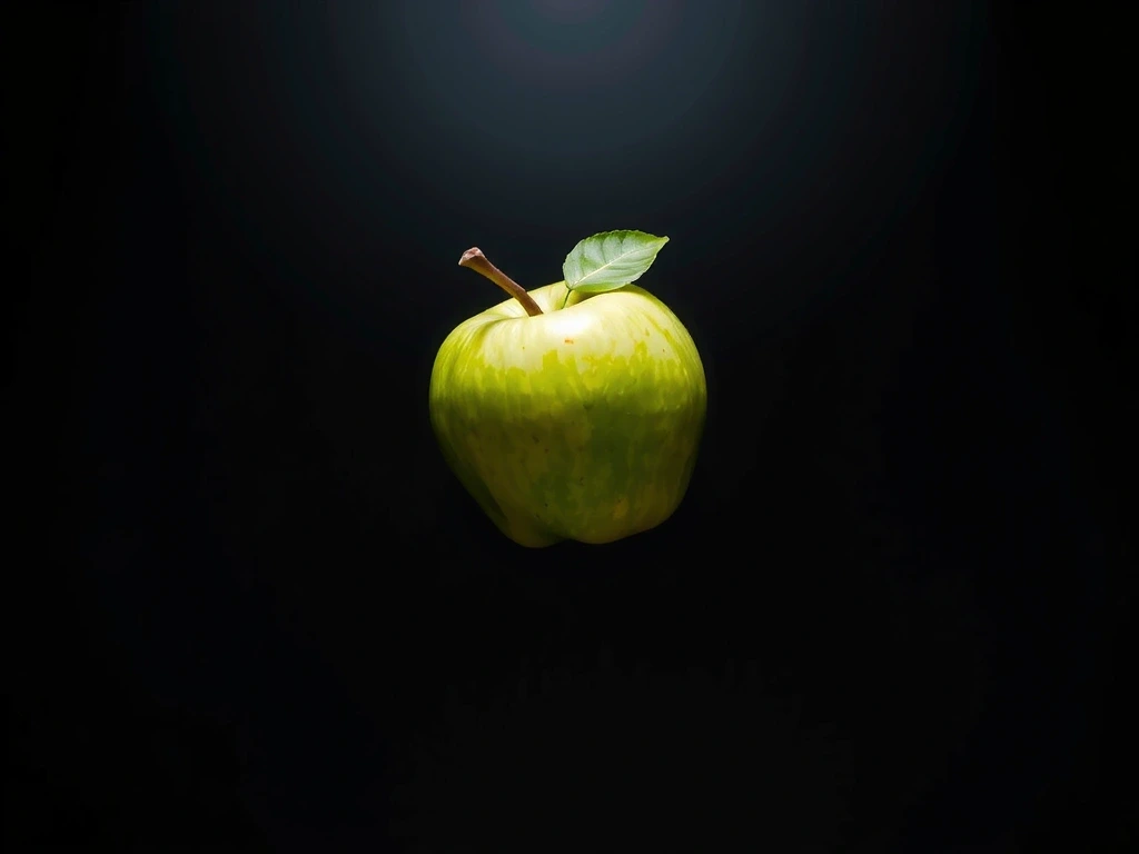 Lutajuća jabuka u prostoru